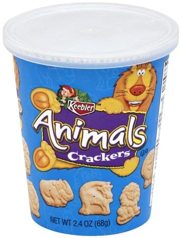 Keebler Animals Crackers - 2.4 Oz, Nutrition Information | Innit