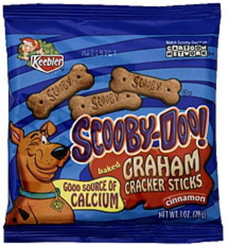 Keebler Scooby-Doo!, Cinnamon Baked Graham Cracker Sticks - 1 oz ...