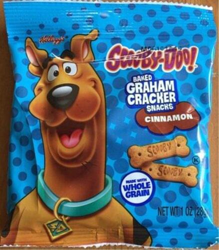 Keebler Scooby-Doo!, Cinnamon Baked Graham Cracker Sticks - 1 oz ...