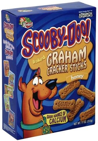 Keebler Scooby-Doo!, Honey Baked Graham Cracker Sticks - 11 oz ...