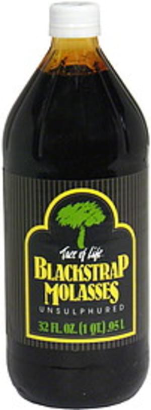 Tree Of Life Unsulphured Blackstrap Molasses 32 Oz Nutrition Information Innit 2958