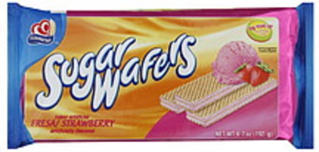 Gamesa Wafers Strawberry Sugar - 12 pkg, Nutrition Information | Innit