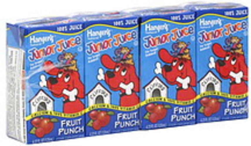Scheiding spectrum Beg Hansen's Fruit Punch 4.23 Oz Junior Juice - 11 pkg, Nutrition Information |  Innit