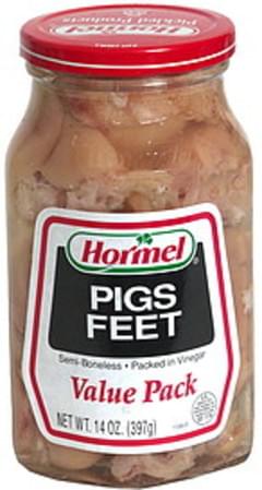 Hormel Pickled 14 Oz Pigs Feet - 12 pkg, Nutrition Information | Innit