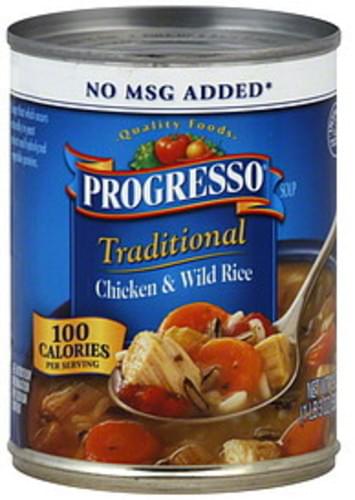 Progresso Traditional Chicken & Wild Rice 19 Oz Soup - 12 pkg ...