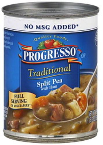 Progresso Soup Split Pea W/Ham 19 Oz - 12 pkg, Nutrition Information ...