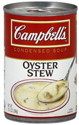 Campbell's Condensed Soup Oyster Stew 10.5 Oz - 12 pkg, Nutrition ...