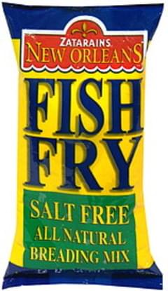 Zatarain's All Natural 10 Oz Fish Fry - 12 pkg, Nutrition Information ...