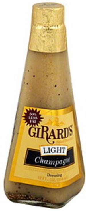 Girard S Light Champagne 12 Oz Dressing 6 Pkg Nutrition Information Innit