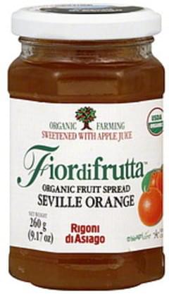 Rigoni di Asiago Fiordifrutta Organic Fruit Spread, Peach, 6 Count