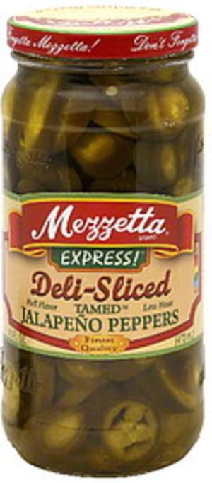 Mezzetta Tamed Deli Sliced Jalapeno 16 Oz Peppers 6 Pkg Nutrition Information Innit