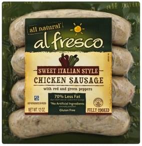 Featured image of post Recipe of Al Fresco Sweet Italian Chicken Sausage 11Oz 003077102636