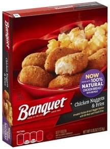 Banquet & Fries Chicken Nuggets - 4.85 oz, Nutrition Information | Innit