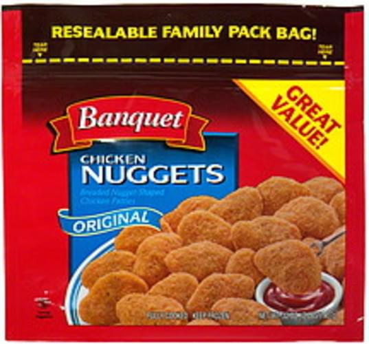 Banquet Chicken Nuggets - 32 oz, Nutrition Information | Innit