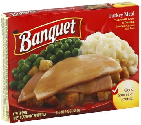 Banquet Turkey Meal - 9.25 oz, Nutrition Information | Innit