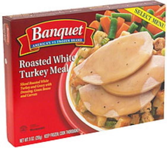 Banquet Roasted White Turkey Meal - 9 oz, Nutrition Information | Innit