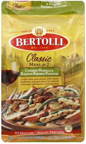 Bertolli Chicken Marsala Roasted Redskin Potatoes 24 Oz Nutrition Information Innit