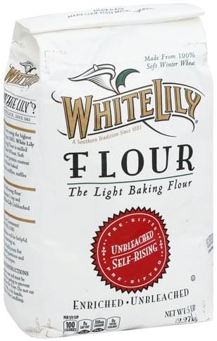 White Lily Unbleached Self Rising Flour 5 Lb Nutrition Information   00032500123811 EQm3ky48jd5pA59 0 S500 