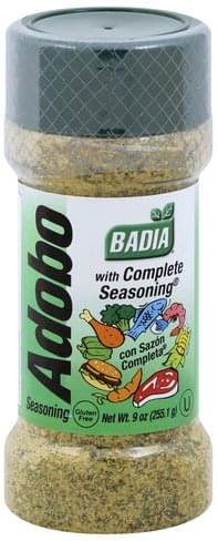 BADIA Adobo Seasoning - 9 Oz, Nutrition Information | Innit