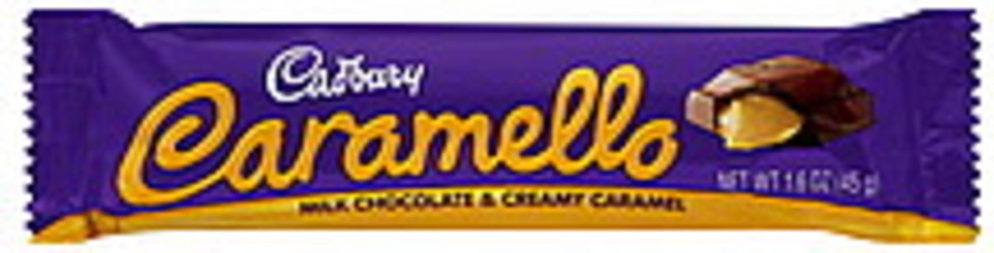 Cadbury Milk Chocolate & Creamy Caramel Cadbury Caramello Bar - 1 ...