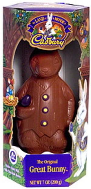 Cadbury Hollow Milk Chocolate Bunny - 7 oz, Nutrition Information | Innit