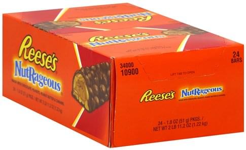 Reeses Candy Bar - 24 ea, Nutrition Information | Innit