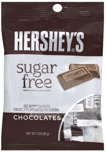 Hersheys Sugar Free Chocolates - 3 oz, Nutrition Information | Innit