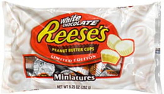 Reeses Limited Edition White Chocolate Peanut Butter Cups Miniatures