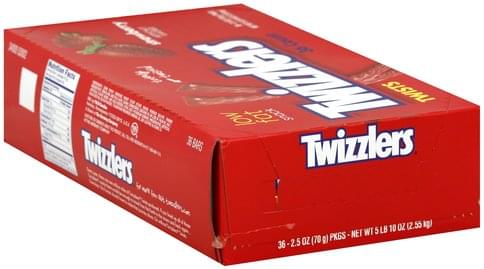 Twizzlers Strawberry Twists - 36 Ea, Nutrition Information | Innit