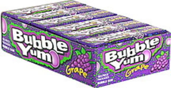 Bubble Yum Grape Bubble Gum - 18 ea, Nutrition Information | Innit