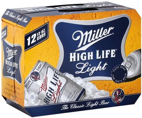 Miller Light Beer - 12 ea, Nutrition Information | Innit