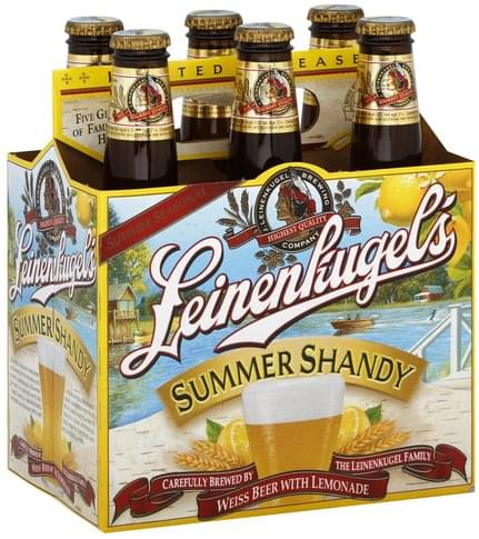 Leinenkugels Summer Shandy Beer - 6 ea, Nutrition Information | Innit