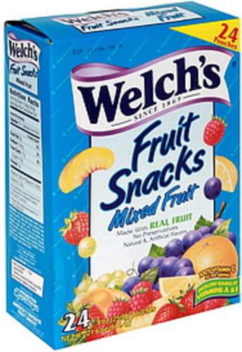 Welchs Mixed Fruit Fruit Snacks 24 Ea Nutrition Information Innit 9230