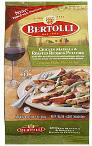 Bertolli Chicken Marsala Roasted Redskin Potatoes 24 Oz Nutrition Information Innit