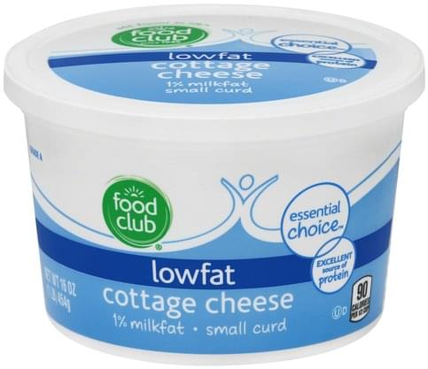 fat free cottage cheese nutrition