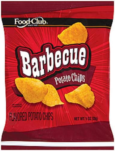 Food Club Barbecue Potato Chips - 1 oz, Nutrition Information | Innit