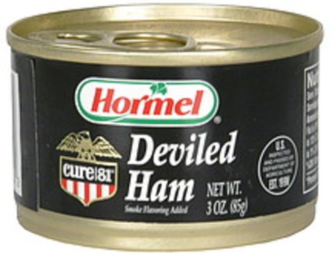 Hormel Deviled Ham 3 oz, Nutrition Information Innit