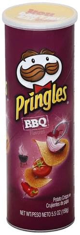 Pringles BBQ Flavored Potato Crisps - 5.5 oz, Nutrition Information | Innit