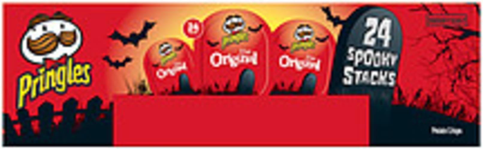 Pringles Original Spooky Stacks Potato Crisps 16 Oz Nutrition