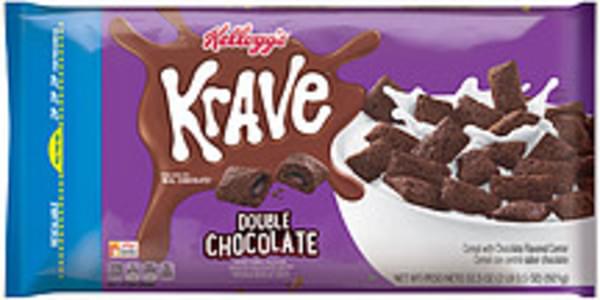 Kellogg's Kellogg's Krave Cereal Chocolate 32.5oz - 0, Nutrition ...