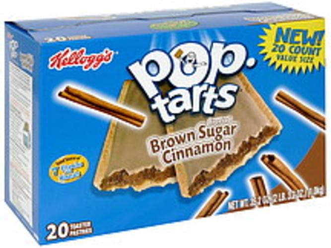 Pop Tarts Frosted Brown Sugar Cinnamon Toaster Pastries 20 Ea Nutrition Information Innit 