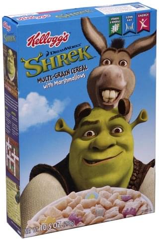 Shrek Cereal - 10.5 oz, Nutrition Information | Innit