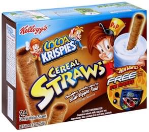 Cocoa Krispies Cereal Straws - 24 ea, Nutrition Information | Innit