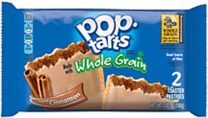 Kellogg S Pop Tarts Whole Grain Frosted Cinnamon Toaster Pastries 3 53 Oz Nutrition