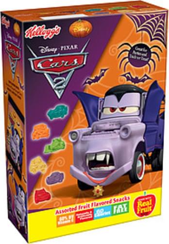 Kellogg's Disney/Pixar Cars 2 Assorted Fruit Flavored Snacks - 30 ...