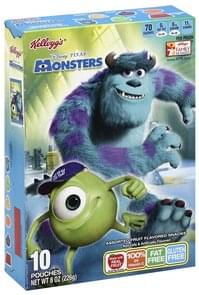 Kelloggs Assorted, Disney Pixar Monsters Fruit Flavored Snacks - 10 ea ...