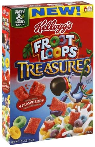 Froot Loops Treasures Cereal - 10.5 oz, Nutrition Information | Innit