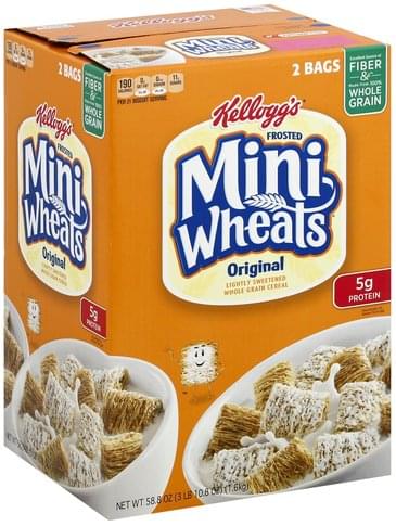 Mini Wheats Original Cereal - 2 ea, Nutrition Information | Innit