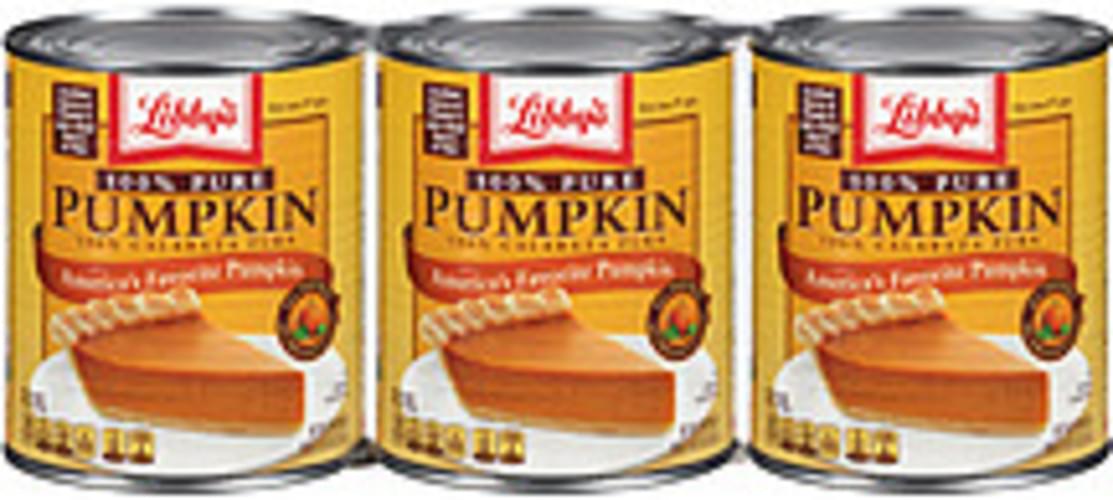 Libby's Pumpkin 100% Pure Pumpkin - 87 Oz, Nutrition Information | Innit