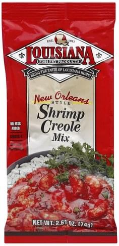 LA FISH FRY Shrimp Creole Mix